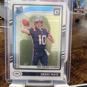 Panini Drake Maye Optic Rated Rookie Football Base